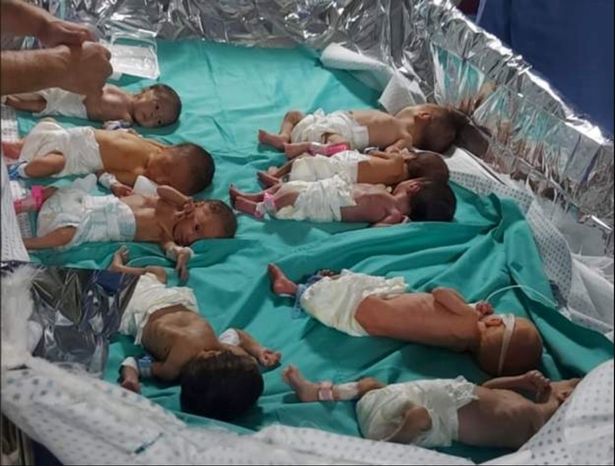 Israel-Hamas war: Doctors race to save newborns
