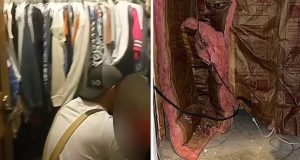 Police rip off ‘secret door’ in closet and make heartbreaking discovery Police rip off 'secret door' in closet and make heartbreaking discovery