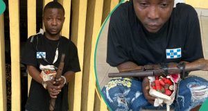 Man arrested with local gun, 25 live cartridges in Lagos Man arrested with local gun, 25 live cartridges in Lagos