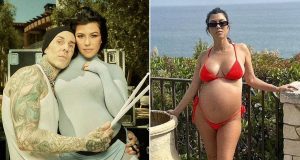 Kourtney Kardashian and Travis Barker welcome first child Kourtney Kardashian and Travis Barker welcome first child