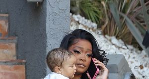 Keke Palmer and son seen out for first time since being granted restraining order against ex Keke Palmer and son seen out for first time since being granted restraining order against ex