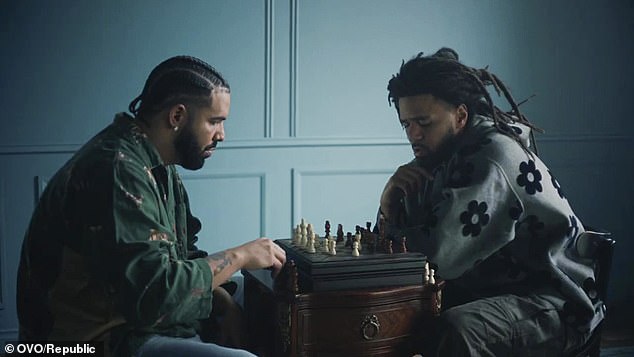 Drake, J. Cole recreate Messi and Ronaldo’s iconic photo