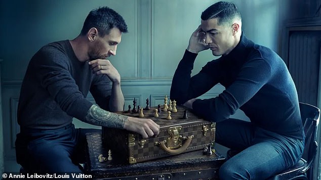 Drake, J. Cole recreate Messi and Ronaldo’s iconic photo