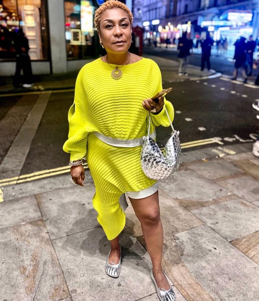 Burna Boy’s mum STEPS out in STYLE 

