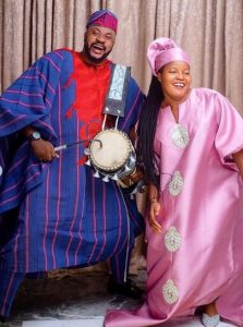 Beautiful photos of Odunlade Adekola and wife