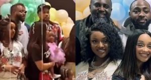 Chioma Adeleke makes first public appearance Chioma Adeleke makes first public appearance