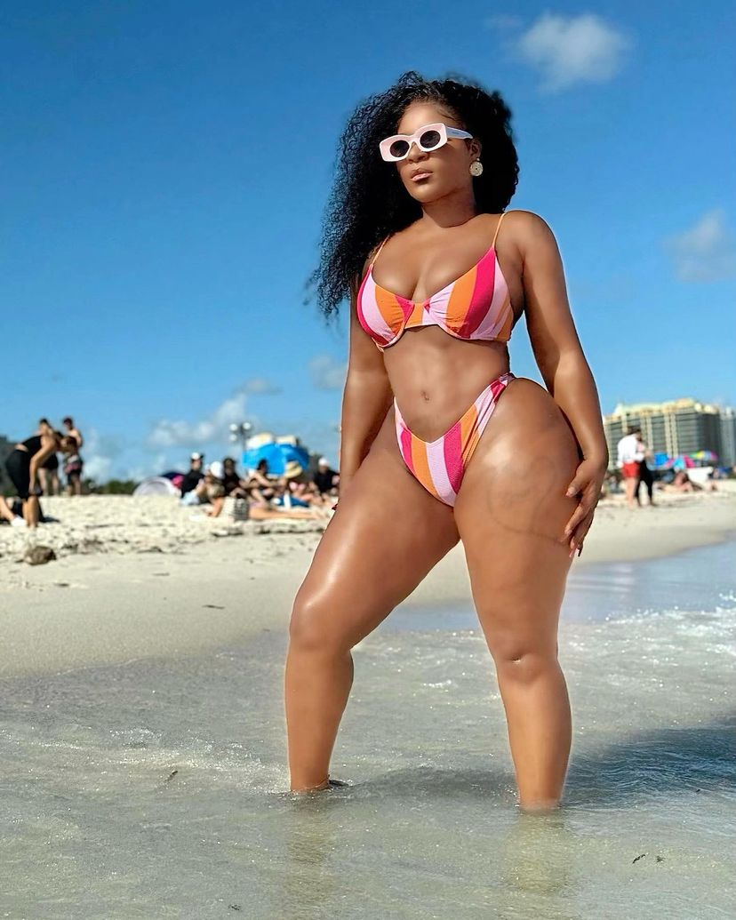 Destiny Etiko flaunts her banging bikini bod