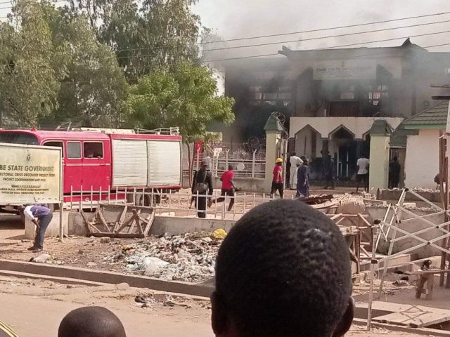 Fire guts World Bank project in Yobe