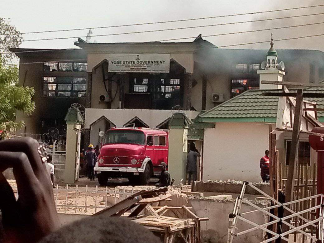 Fire guts World Bank project in Yobe