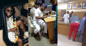 Davido allegedly arrests businessman, Abu Salami Davido allegedly arrests businessman, Abu Salami