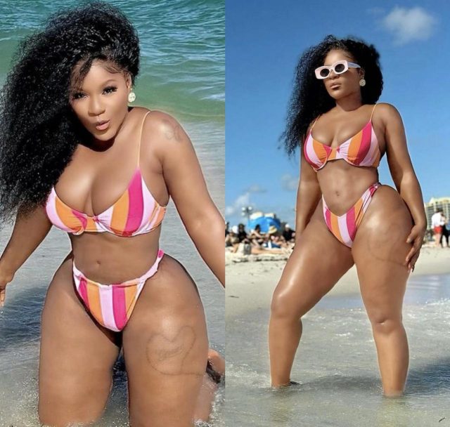 Destiny Etiko flaunts her banging bikini bod
