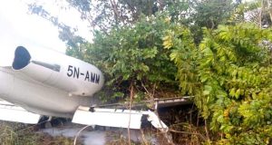 Photos from the scene of Minister of power, Adelabu’s private jet crash Photos from the scene of Minister of power, Adelabu's private jet crash
