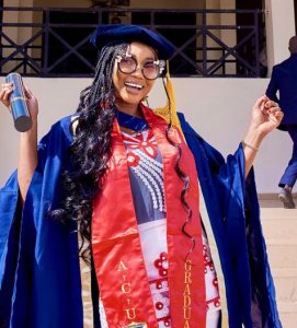Jumoke Odetola grateful as she completes her Masters