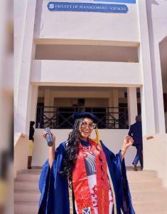  Jumoke Odetola grateful as she completes her Masters
