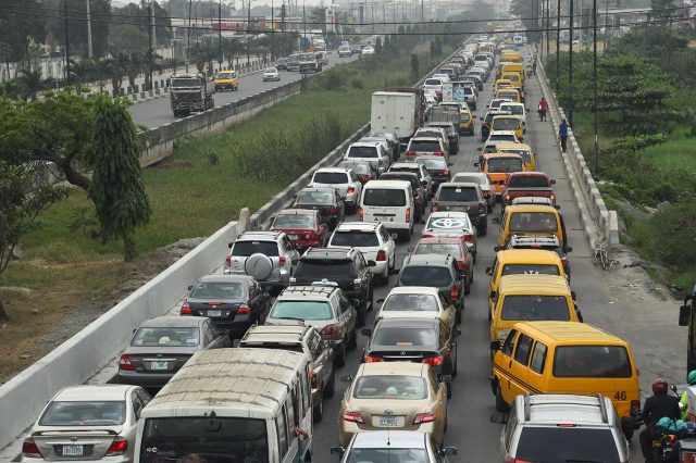 Lagos ranked FIRST of top 10 cities with worst traffic in the world