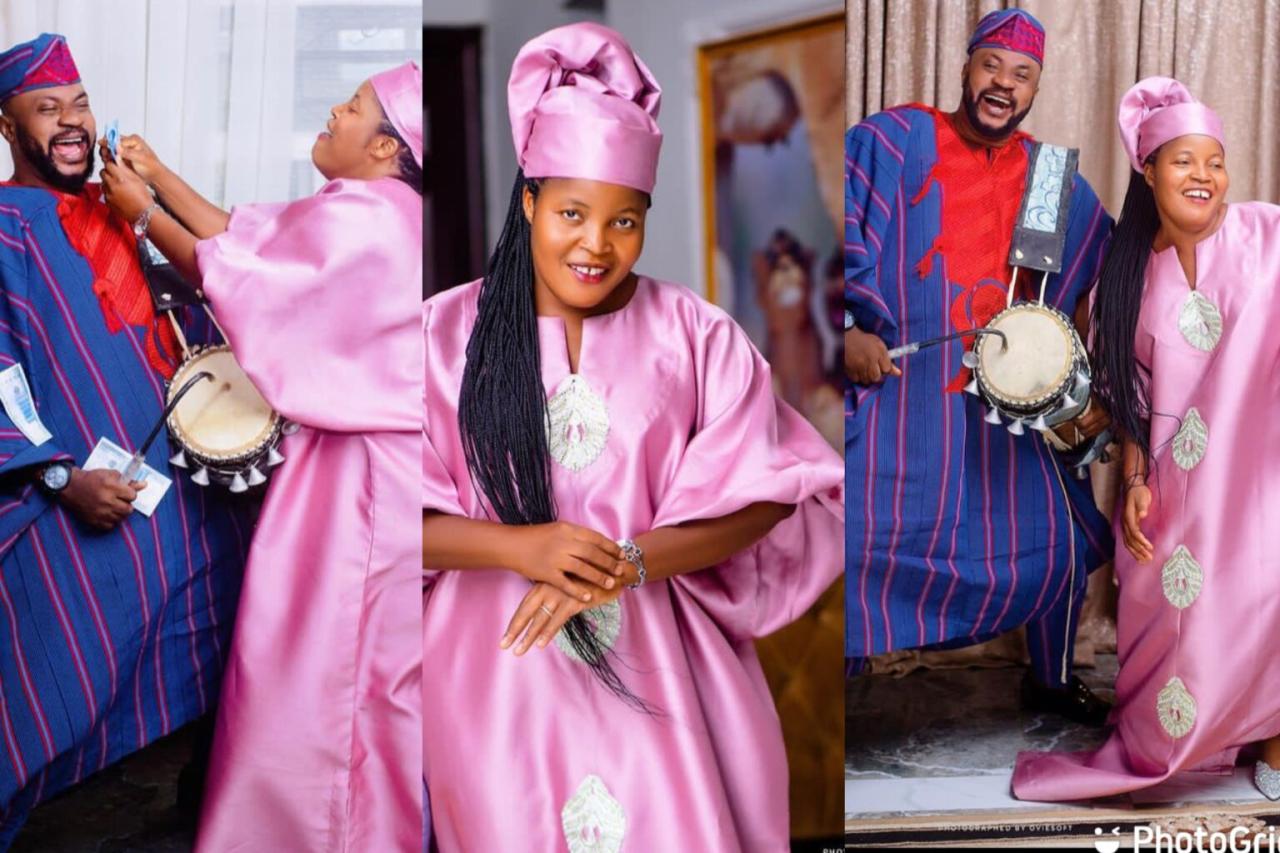Beautiful photos of Odunlade Adekola and wife