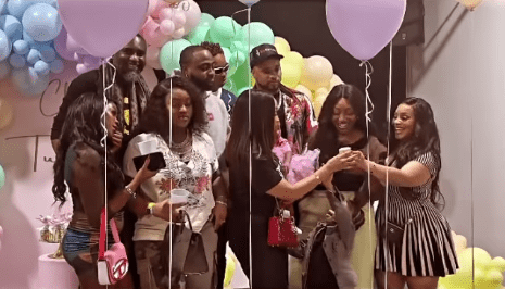 Chioma Adeleke makes first public appearance 
