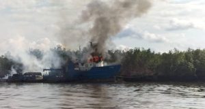 Navy destroys over 15,000 litres illegal diesel Navy destroys over 15,000 litres illegal diesel