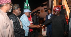 Tinubu returns to Abuja from Germany Tinubu returns to Abuja from Germany