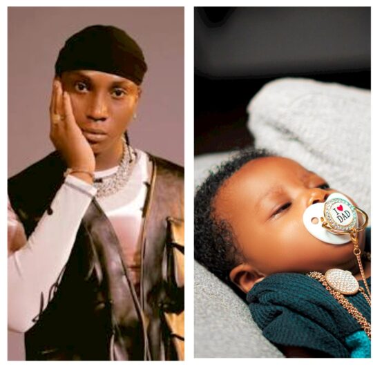 Bella Shmurda shares father-son photos