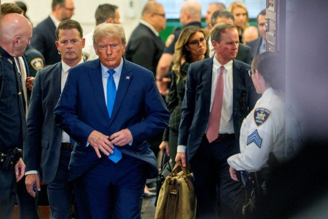 Donald Trump repeatedly clashes with judge in civil fraud trial