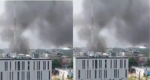 Canadian embassy in Abuja gutted by fire Fire guts Canadian embassy building in Abuja