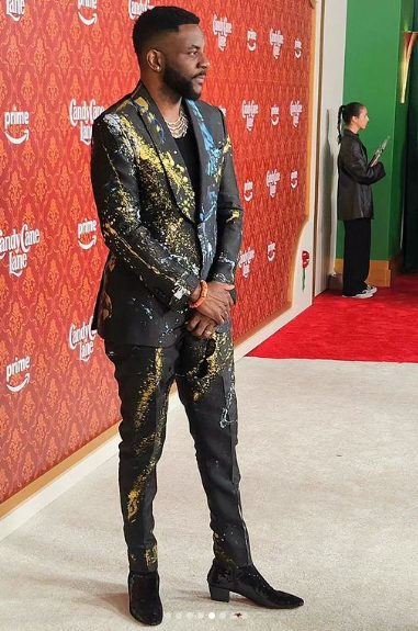 Ebuka attends 'Candy Cane Lane'premiere