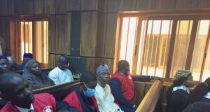 Photos: EFCC brings Emefiele to court Photos: EFCC brings Emefiele to court