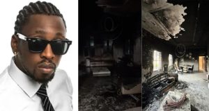 Singer Orezi’s house gutted by fire Singer Orezi's house gutted by fire