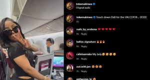 Video: Toke Makinwa elegantly jets to Dubai for COP28 Toke Makinwa also jets out for COP28