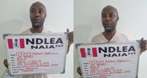 NDLEA: Trafficker excretes 86 wraps of heroin, 14.4m pills of opioids seized Trafficker excretes 86 wraps of heroin, NDLEA seizes 14.4m pills of opioids