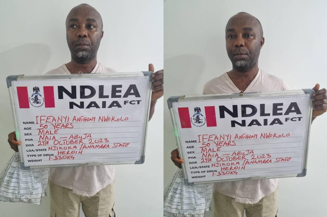 Trafficker excretes 86 wraps of heroin, NDLEA seizes 14.4m pills of opioids
