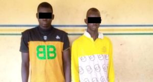 Men who stole Dangote’s truck are arrested & pictured Men who stole Dangote's truck are arrested