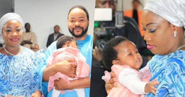 Actor Doyin Hassan and wife welcome their child after 24 years of waiting