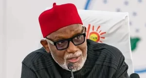 Akeredolu’s daughter orders journalists to leave father’s residence Akeredolu’s daughter orders journalists to leave father’s residence