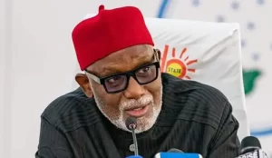 Akeredolu’s daughter orders journalists to leave father’s residence