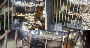 Two die as fire guts Alao-Akala’s house Two die as fire guts Alao-Akala’s house