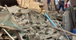 Baby, one other trapped in Lagos building collapse Baby, one other trapped in Lagos building collapse