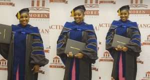 Actress Biola Bayo BAGS Doctorate degree from Georgia University Biola Bayo BAGS Doctorate degree from Georgia University