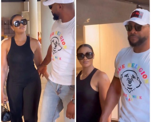 BOLDAMEE: Bolanle Ninolowo shows off his lover, Damilola Adegbite BOLDAMEE: Bolanle Ninolowo shows off his lover, Damilola Adegbite