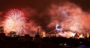 China, New Zealand, Australia celebrate 2024 with fireworks hina, New Zealand, Australia celebrate 2024 with fireworks
