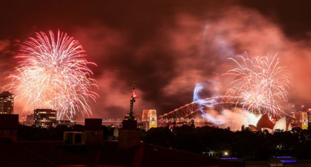China, New Zealand, Australia celebrate 2024 with fireworks hina, New Zealand, Australia celebrate 2024 with fireworks