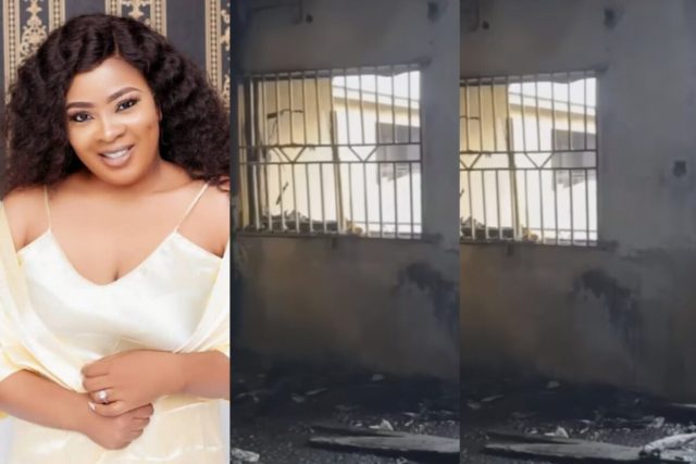 Fire guts Bidemi Kosoko's house Fire guts Bidemi Kosoko's house