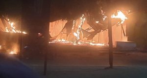 Fire razes ex-commissioner’s house where 6-year old daughter was fast asleep Fire razes ex-commissioner's house