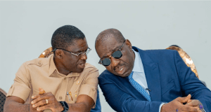 Obaseki speaks on Shuaibu’s 2024 ambition, says only PDP can choose the party’s candidate anyway Obaseki speaks on Shuaibu's 2024 ambition