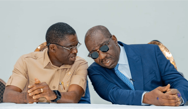 Obaseki speaks on Shuaibu's 2024 ambition