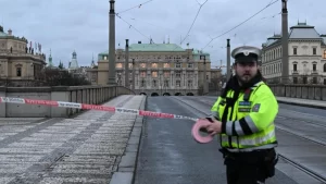Gunman kills at least 14 people in Prague university shooting