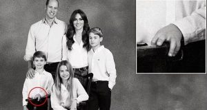 Kate and William’s Christmas card appears to include a Photoshop fail Kate and William's Christmas card appears to include a Photoshop fail