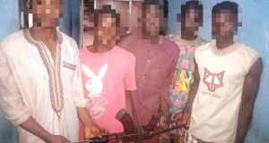 Katsina police arrest five for illegal possession of firearm Katsina police arrest five for illegal possession of firearm