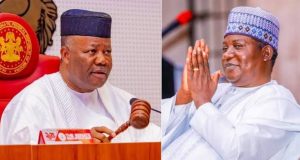 Akpabio swears in Lalong as Senator Akpabio swears in Lalong as Senator